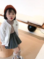 Girls Cardigan Sweaters Kids Autumn Winter Childrens Sweater Comfortable Long Sleeve Boys Jacket Girls Coat Clothes