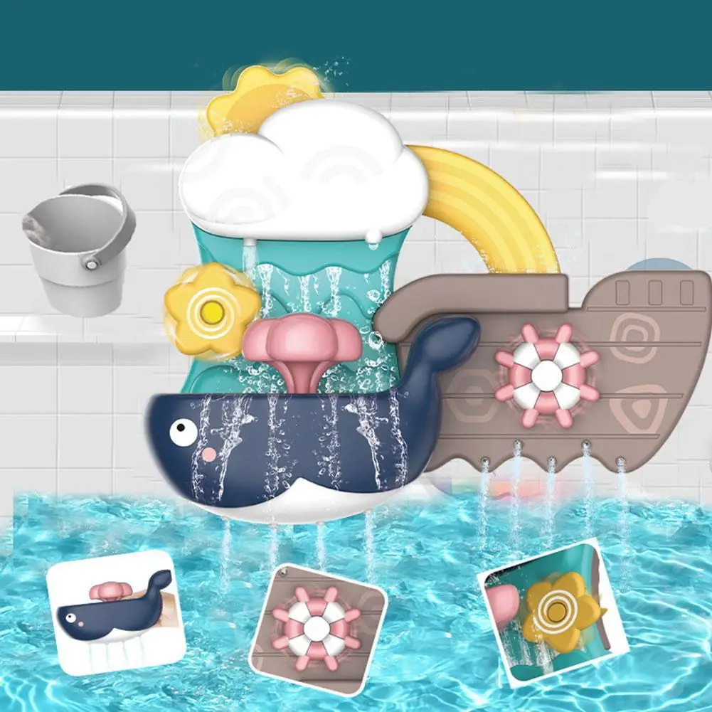

Children's Bath Toys Water Spray Toy Toddlers Swimming Water Summer Game Children Bathing Water Funny Bathroom Toys X7I6