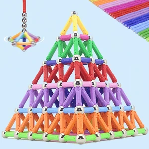 Childrens Design Magnetic Building Stick Magnetic Block Toy Childrens
Puzzle Magnetic Ball Toy Set Holiday Gift Hot Sale