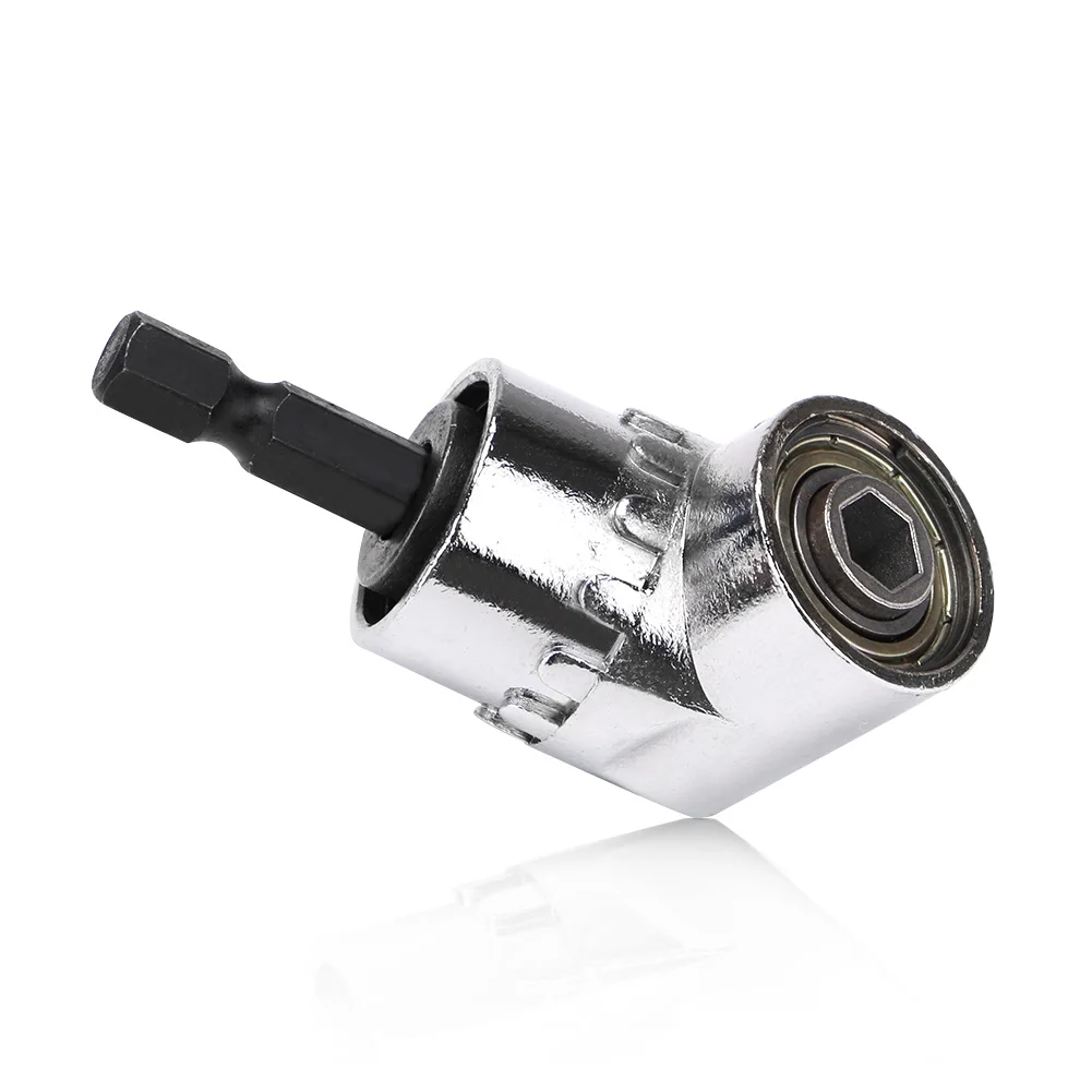 Магнитный угловой адаптер для отвертки 1/4 дюйма регулируемый угол поворота 105