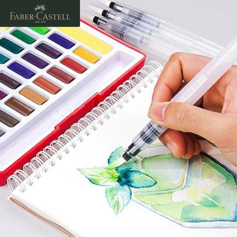 Многоразовая кисть для акварели FABER CASTELL мягкие художественные принадлежности