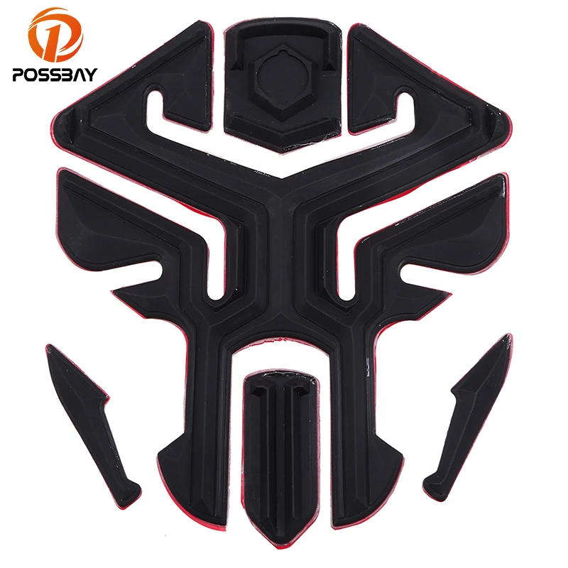 3D наклейка на бак мотоцикла POSSBAY защитная заднюю панель декоративные накладки |