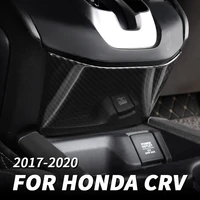 car cigarette lighter panel for honda crv 2017 2018 2019 2020 2021 gear decorative sticker interior modification car accessories