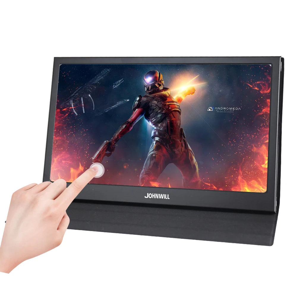 15," дюймовый 1920x1080 ips тонкий портативный игровой монитор 10 мультисенсорный экран HDMI ЖК-дисплей для Raspberry PS4 Playstation 4