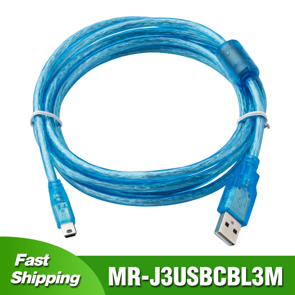 MR-J3USBCBL3M подходит для Mitsubishi Servo MR-J3 J4 JE Series отладочный кабель загрузки кабеля связи