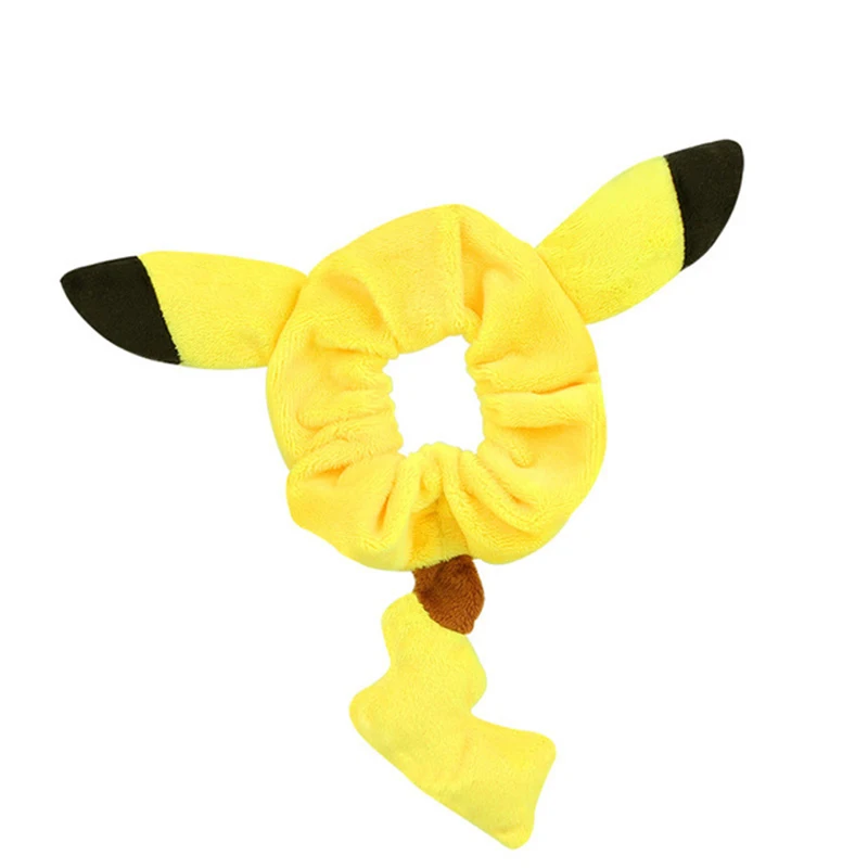Brdwn PikaQ милые желтые уши хвост косплей плюшевые волосы круги волос Brdwn PikaQ милые желтые уши хвост косплей плюшевые волосы круги волос