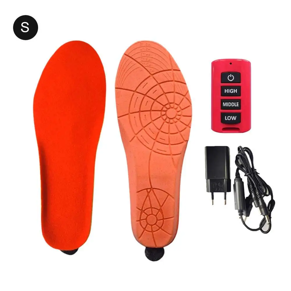 ЕС зима умный пульт дистанционного управления нагрев перезаряжаемая стелька