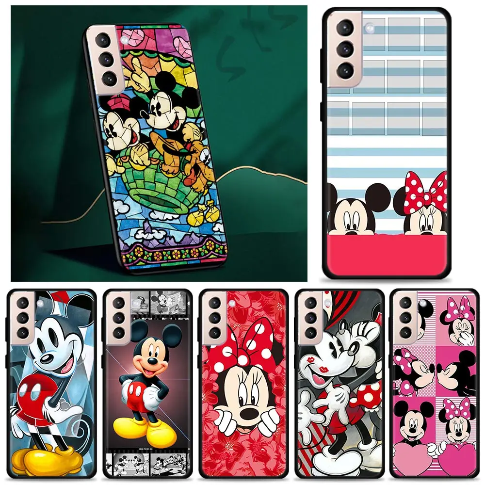 

Disny Mickey Minnie Mouse for Samsung Galaxy S20 S21 FE S20 Plus 5G Silicone Case for Samsung Note 20 Ultra Cover Coque