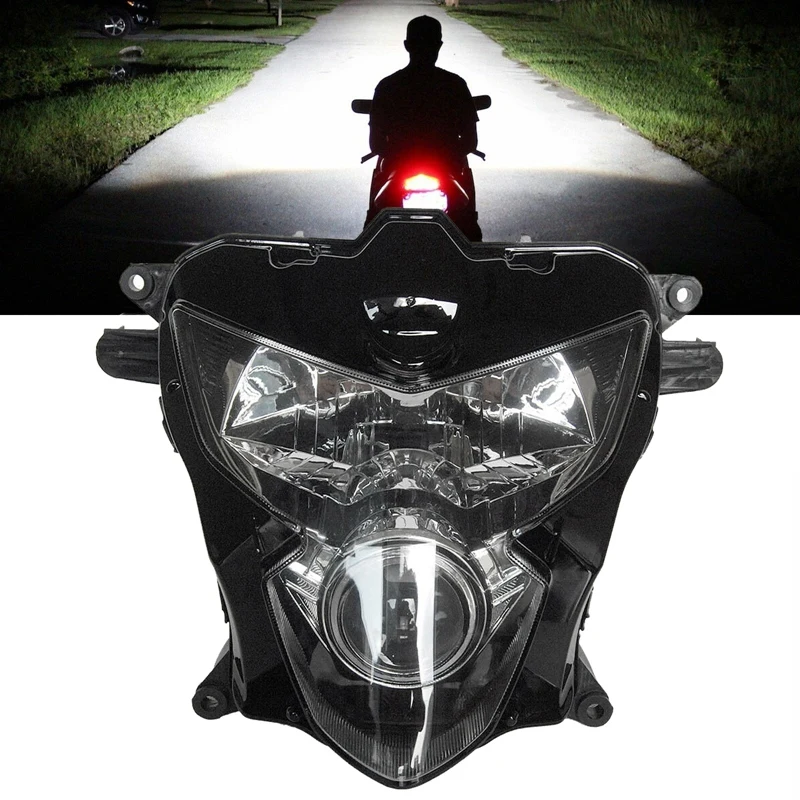 

Передняя фара для мотоцикла, фара для Suzuki GSXR GSX-R 600 750 GSXR750 GSXR600 K4 2004 2005