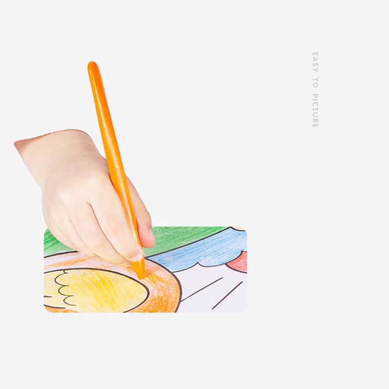 36 цветов яркий цвет креативный треугольный карандаш цветной набор детская