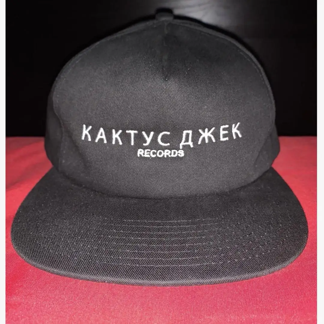 Трэвиса Скотта русский кактус Джек Snapback Кепки хлопок вышивка Бейсбол для Для