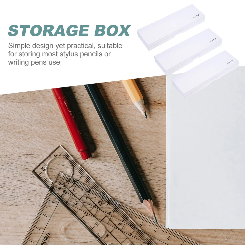 

3pcs Durable Paintbrush Storage Box Portable Watercolor Brush Holder Cases