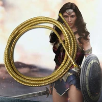 super hero wonder women lasso of truth diana prince cosplay props rope weapons accessories child costomer party