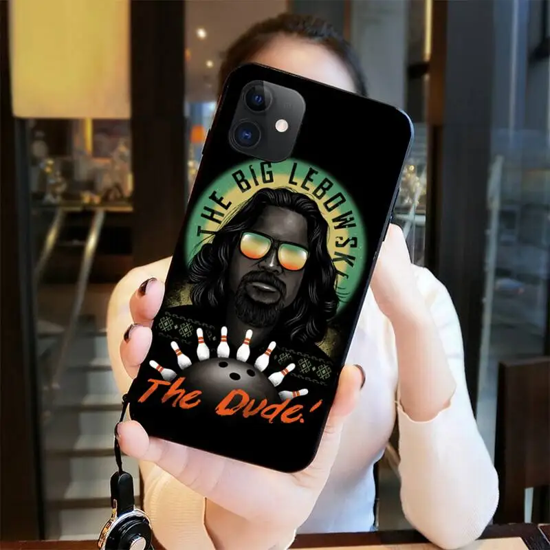 CUTEWANAN большой LEBOWSKI роскошный уникальный чехол для телефона iPhone 11 pro XS MAX 8 7 6 6S Plus X 5S
