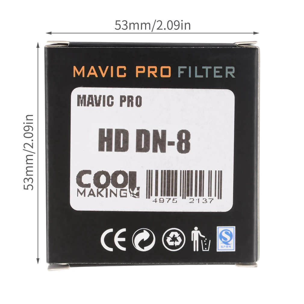 

RC Quadcopter Lens Filter Accs ND8/ND16 CPL UV HD Filter for DJI MAVIC Pro Camera Lens UV Circular Polarizer Filters Parts