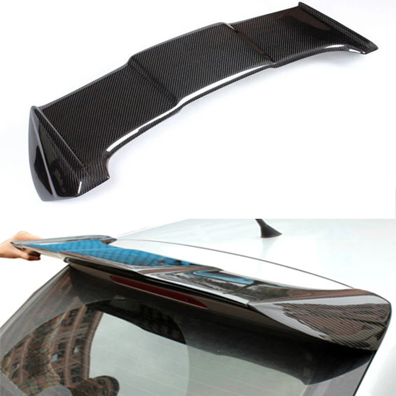 Стильное крыло спойлера из углеродного волокна OSIR для Volkswagen VW Polo 2011 2015|spoiler wing|roof