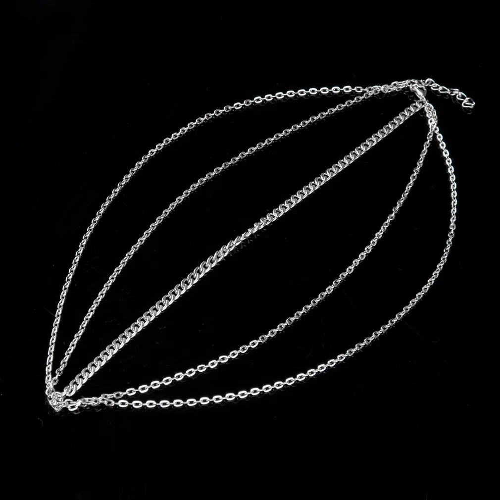 

New Fashion plated Gold Head Chain Pieces Women Boho Headpiece Headband Metal Chain Hair Head Wrap Jewelry top quality