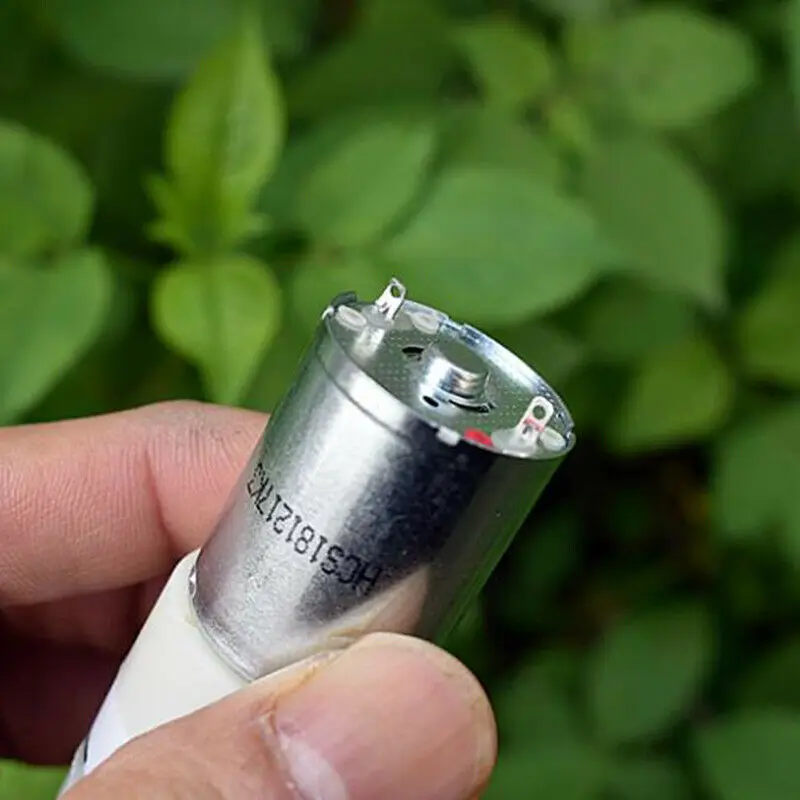 Микро воздушный кислородный насос для рыбы мини двигатель 370 12 В постоянного тока