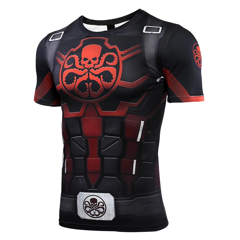 Hydra 3D Printed T Shirts Men/women Compression Shirt New Comic Cosplay Costume Clothing Tops for Male 2T -16T Kids TShirts
