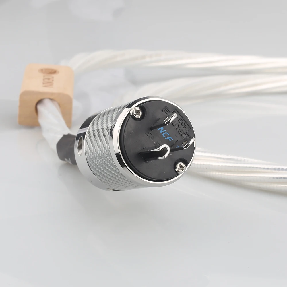 

Nordost odin 7N silver plated Supreme Reference Power Cable with Carbon fiber US power plug