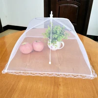 food cover for newest anti fly table mesh reusable bbq style meal lace kitchen gadgets cooking tools umbrella picnic mosquito
