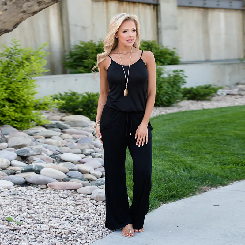 Размера плюс 3XL брюки с широкими штанинами 2021 новые летние женские комбинезоны