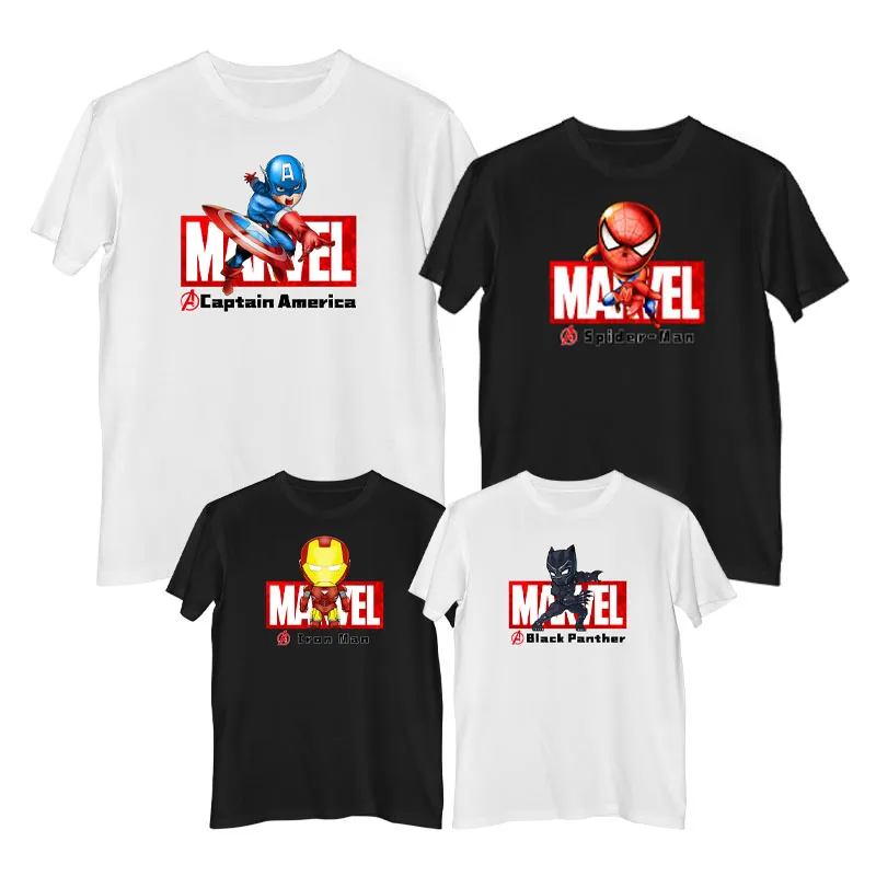 С изображением героев фильма Марвел Мстители Железный человек Капитан Америка