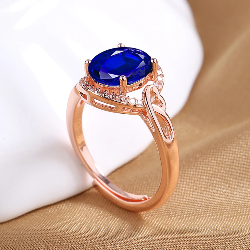 Цена за 12 шт. кольцо оптовый поставщик латунные розовые золотые паве 8*10 мм