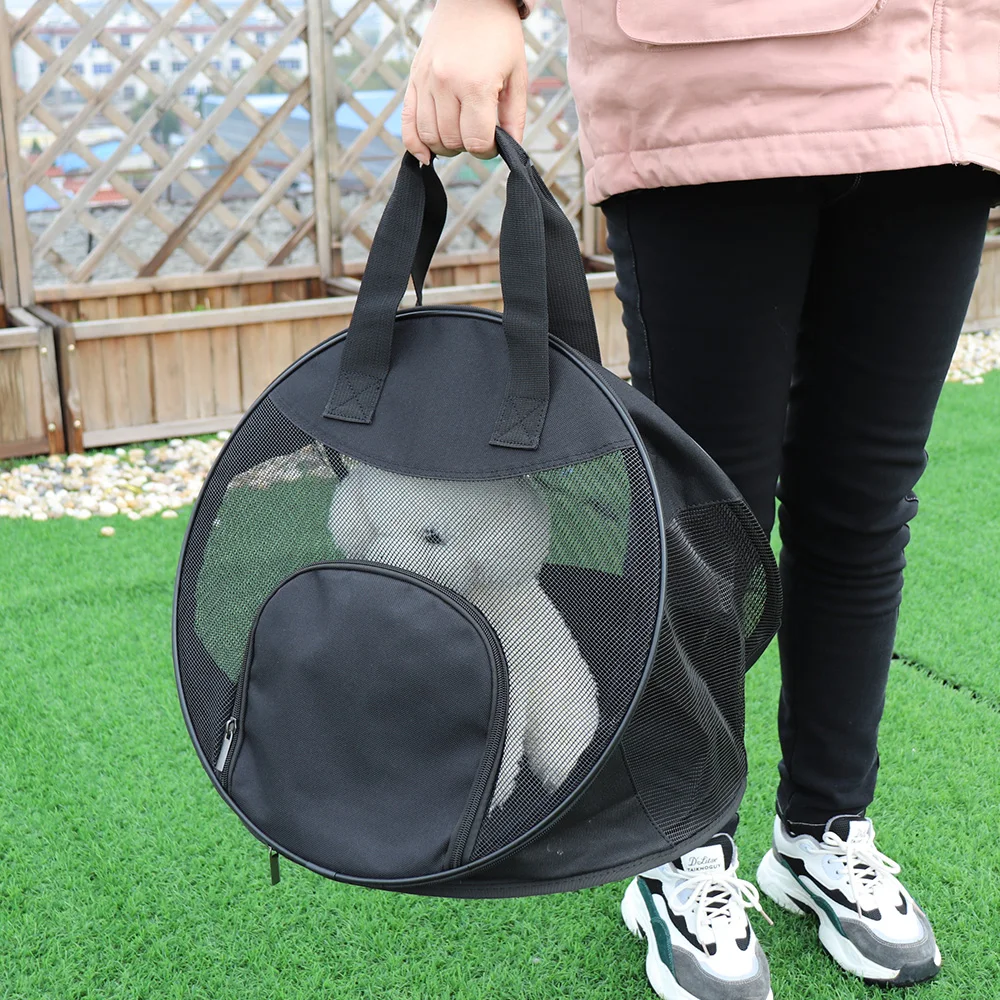 

Foldable Dog Carrier Portable Mesh Pet Puppy Travel Bag Outdoor Backpack Small Dog Cat Products Chihuahua Handbag Carrier Pet