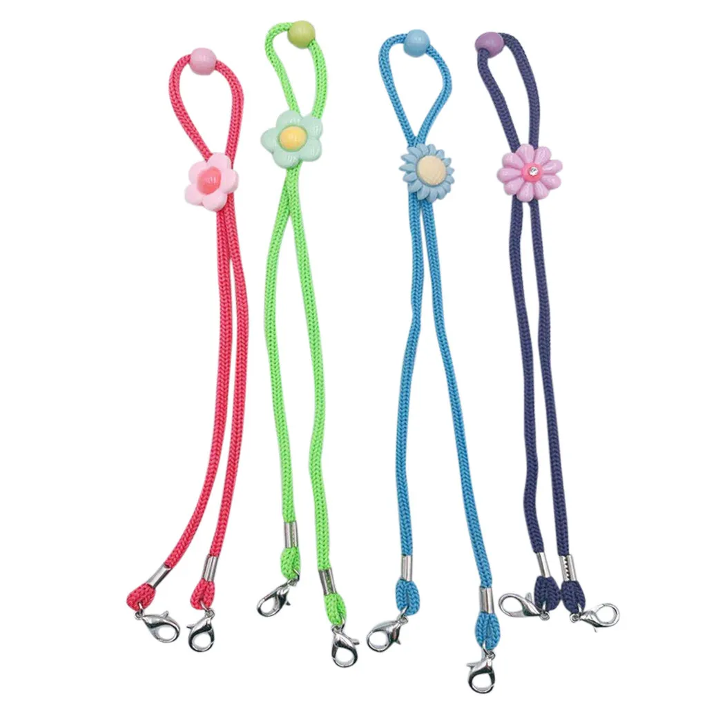 4 шт. Регулируемый Маска для лица ремешок удобный и Безопасность Отдых ушей