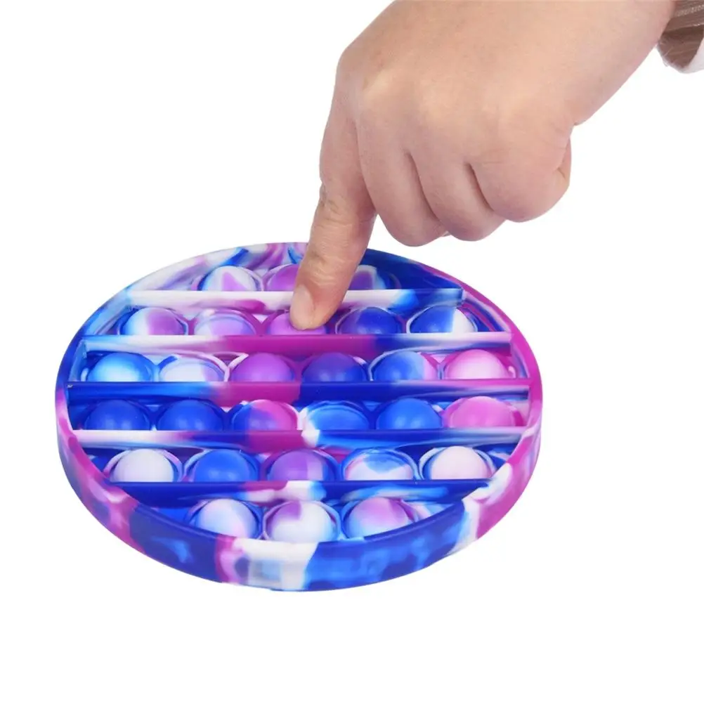 

Push Pops Bubble Sensory Toy Autism Needs Stress Reliever Toys Adult Kid Funny Anti-stress Fidget Reliver Stress