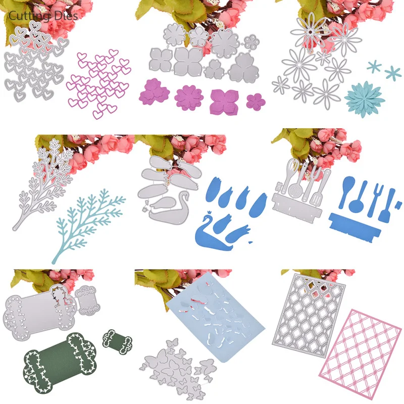 2019 новые металлические трафареты для пресс формы DIY Скрапбукинг альбом бумажные