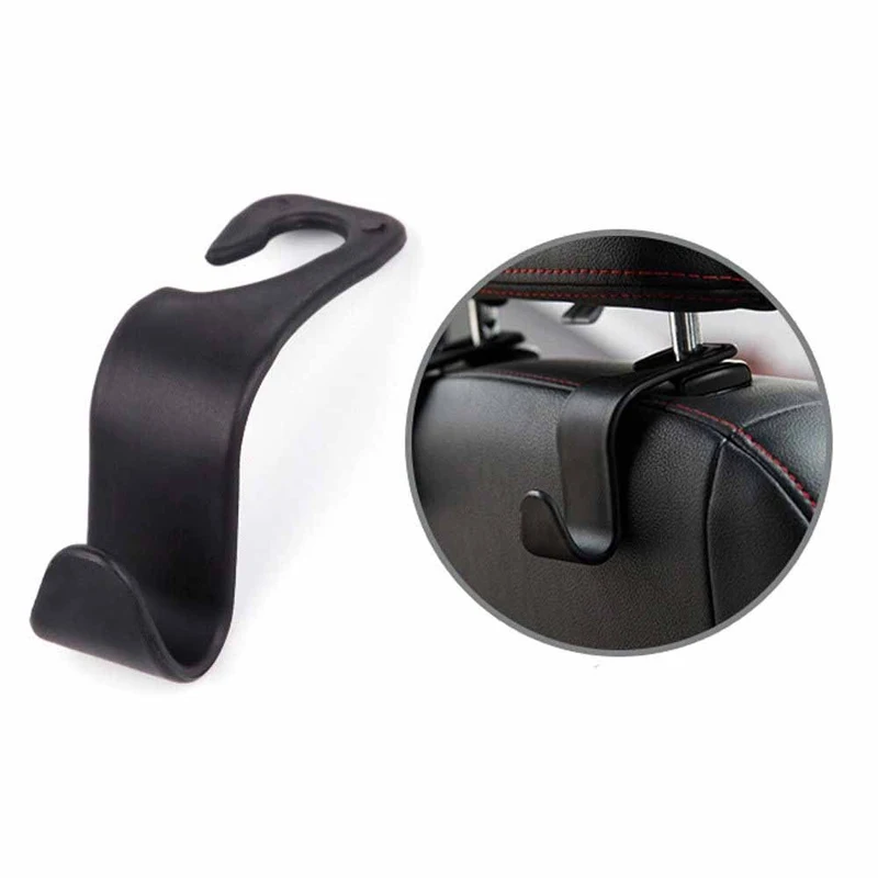 2 шт./компл. универсальные автомобильные крючки спинки сиденья вешалка авто