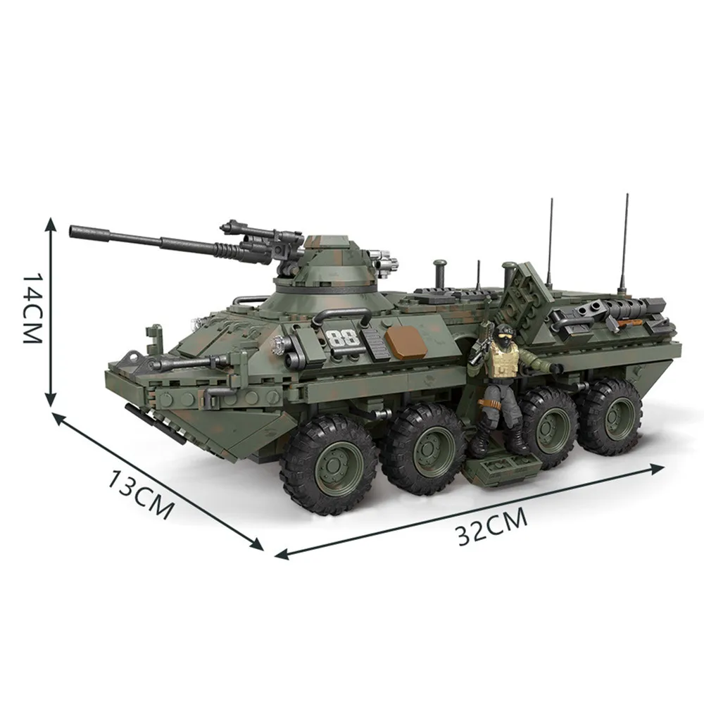 2021 Вторая мировая война армейский военный солдат городская полиция SWAT модель