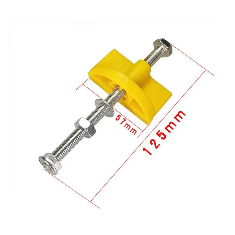 

10Pcs Wall Tile Tool Tile Leveler Leveling System Spacer Height Adjuster Locator Fine Thread Rising Tool Bolt Screw