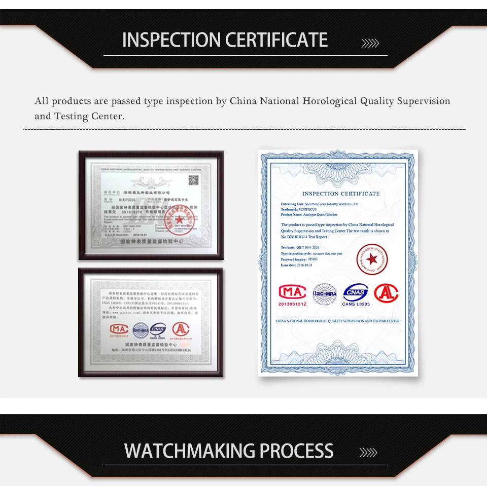 MINI FOCUS quartzhorloge voor heren Waterdicht_voghion.com