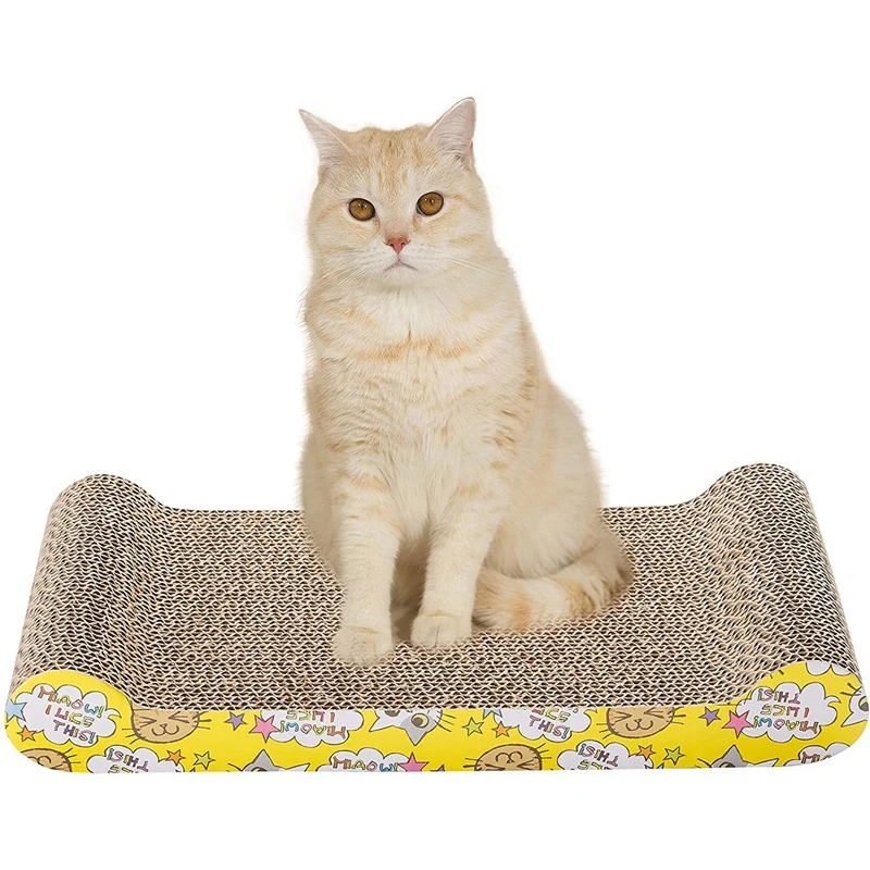 2 упаковки Когтеточка для кошек и коврик отдыха отличная игрушка из экологически