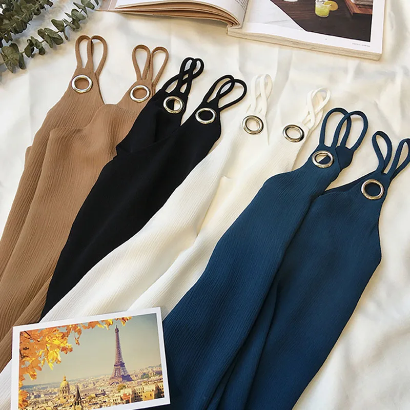 Женский шифоновый топ без рукавов повседневный пикантный с V-образным вырезом