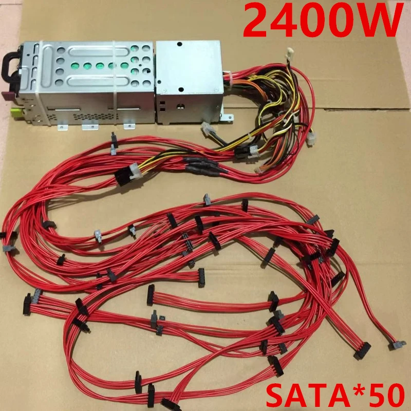 Preise Festplatte Miner Power Versorgung Multi Kanal High Power Silent-Power Versorgung 2400W 50 * SATA Schnittstellen Können Werden Angepasst
