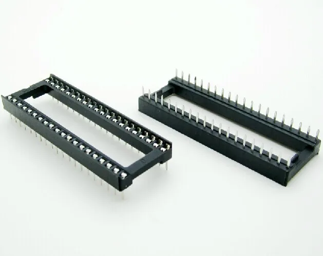 

100 шт. DIP-40-Wide IC SOCKET 40 PIN 40Pin 40 P 40 P DIP40 IC SOCKET Adapter паяльный Тип