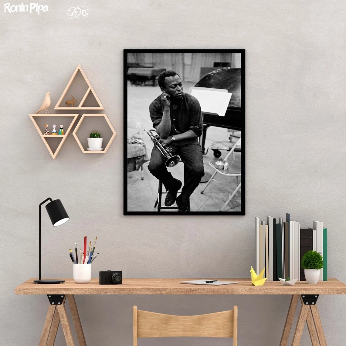 Картина на холсте с рисунком миль Дэвис, настенные картины, домашний декор гостиной (без рамки)