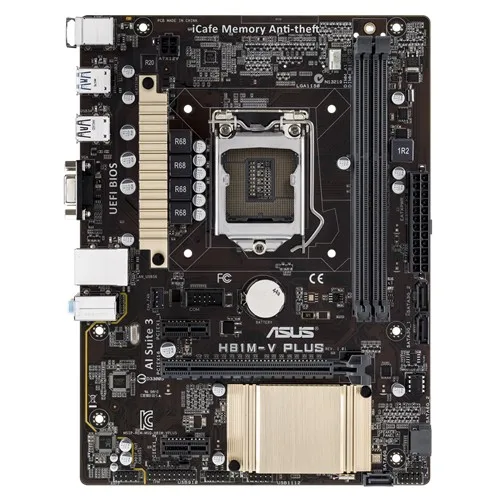 

For ASUS H81M-V PLUS Desktop Motherboard LGA 1150 DDR3 USB3.0 M-ATX SATA3.0 Used motherboard
