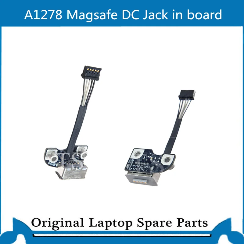 Оригинальная плата A1278 A1286 DC JACK для Macbook Pro Uniboby 13 &quot15 'A1278 in Board 820 2565 A|Компьютерные