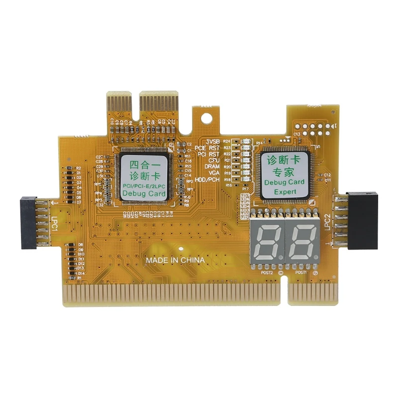 40JB PCI-E LPC Multi Применение диагностическая карта Post светодиодный индикатор ПК