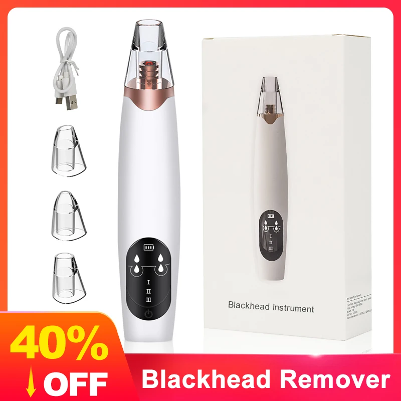 вакуумный очиститель вакумный пор USB Перезаряжаемый прибор для удаления черных