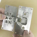 Шарнирная ремонтная пластина с крепежными винтами для шкафа, аксессуар для ремонта мебели