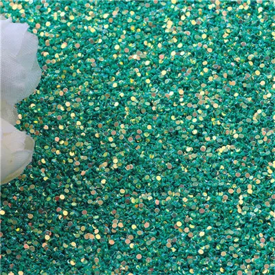 green gold 1 мм, 2 мм, Блестящие Блестки, плоские круглые точки, блестки, искусство маникюра, декор для свадьбы, конфетти, аксессуары для рукоделия, 10 г - Цвет: green gold