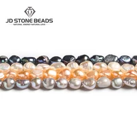 gemstone factory 3a natural whitepurplepinkblack pearl beads irregular shape loose beads 4 12mm pick size for jewelry making