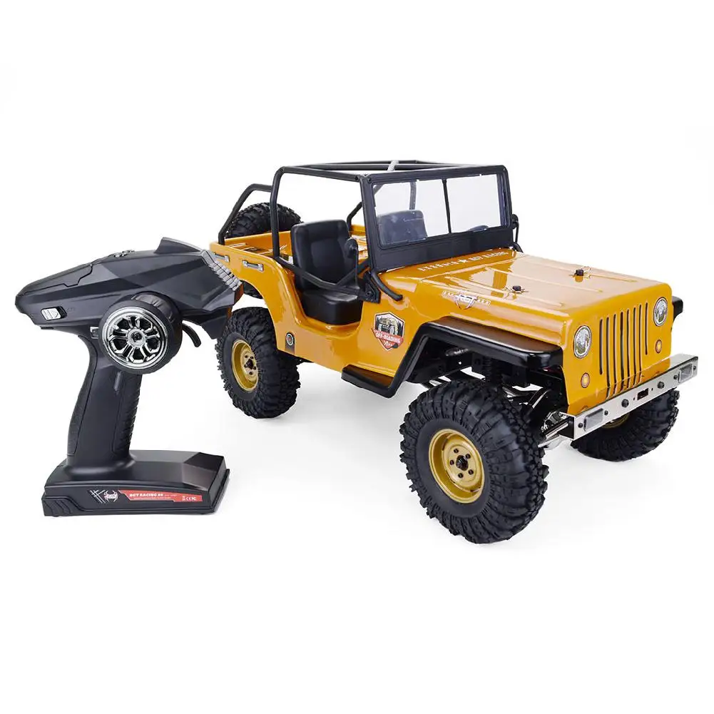 RCtown RGT EX86010 CJ 1/10 2 4G 4WD Сплит Трансмиссия вездеход внедорожный Рок Гусеничный