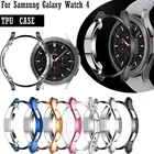 Чехол для Samsung Galaxy Watch 4 Classic 46 мм42 мм, прозрачное покрытие из ТПУ, всестороннее защитное покрытие для Galaxy Watch 4 44 мм 40 мм